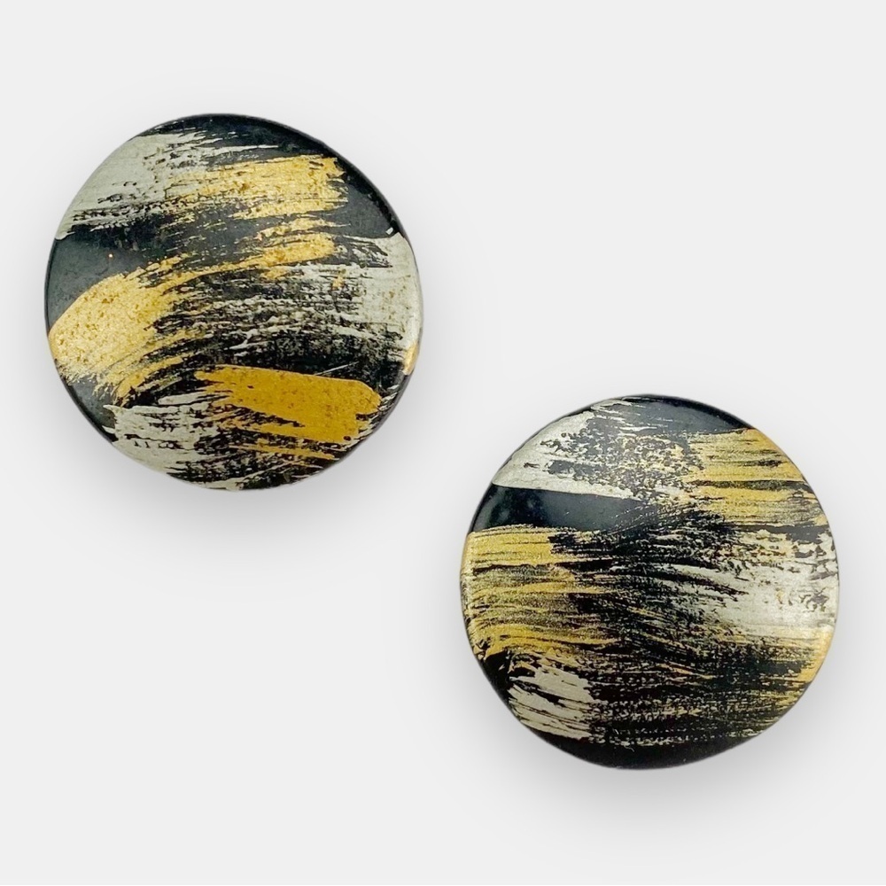 Vintage Round Piercing Earrings​